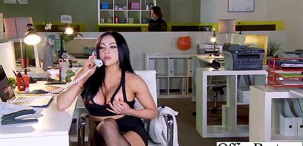  (audrey bitoni) Sexy Girl With Big Boobs Banged In Office movie-04